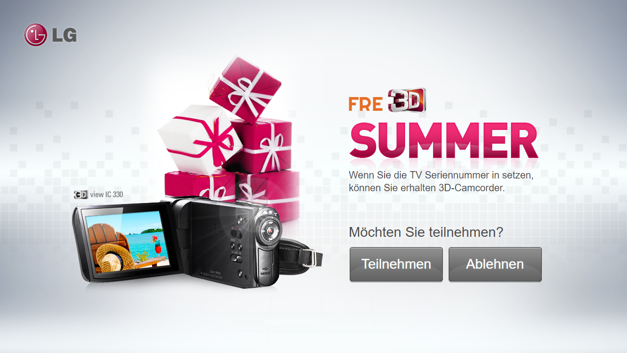TV webapp